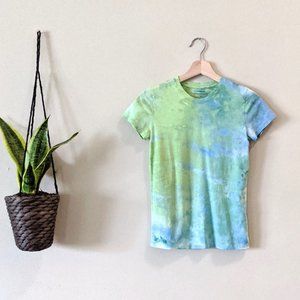 Vince Rainforest Tie Dye Short Sleeve Tee